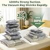 Vacuum Storage Bags with Cordless Digital Pump - 20 Combo | Vacuum Seal Bags for Clothing Travel, Comforters, Blankets, Bedding, Camping, Luggage, Airtight Compression Save 80% Space